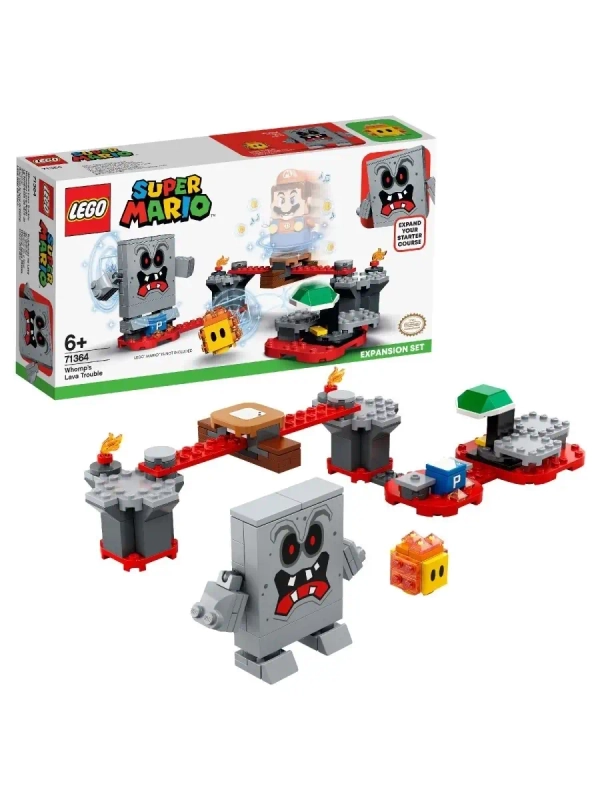Конструктор LEGO Super Mario Неприятности в крепости Вомпа 71364