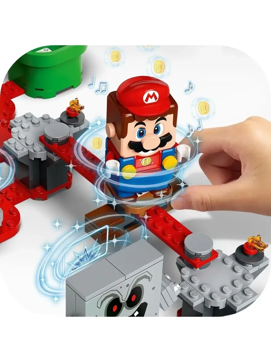 Конструктор LEGO Super Mario Неприятности в крепости Вомпа 71364