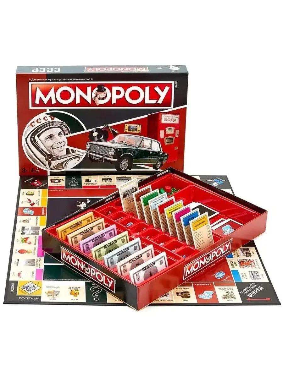 Настольная игра Hasbro Монополия СССР