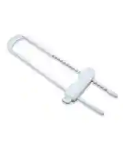 Безопасность для дверей шкафа BabyJem Cab Lock White 053