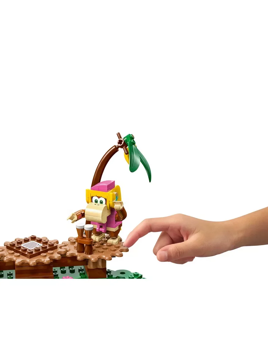 Конструктор Super Mario Дикси Конг в джунглях 71421