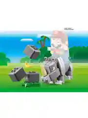 Конструктор Super Mario Носорог Рэмби 71420