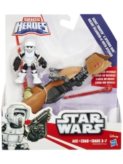 Playskool Игровой набор Scout Trooper & Speeder Bike