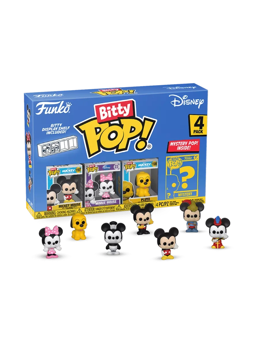 Набор фигурок Bitty POP! Disney 4шт 71319