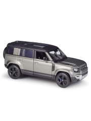 Машина 2022 Land Rover Defender 110 1/24 серебро 18-21101