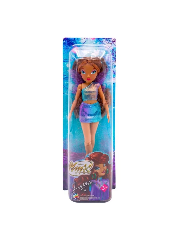 Шарнирная кукла Winx Club Лейла с крыльями, 24 см