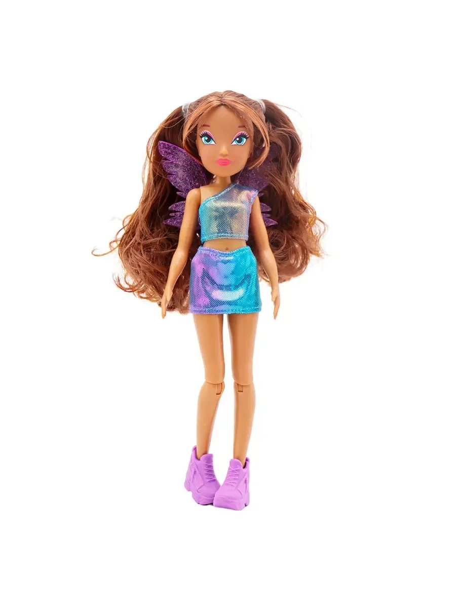 Шарнирная кукла Winx Club Лейла с крыльями, 24 см