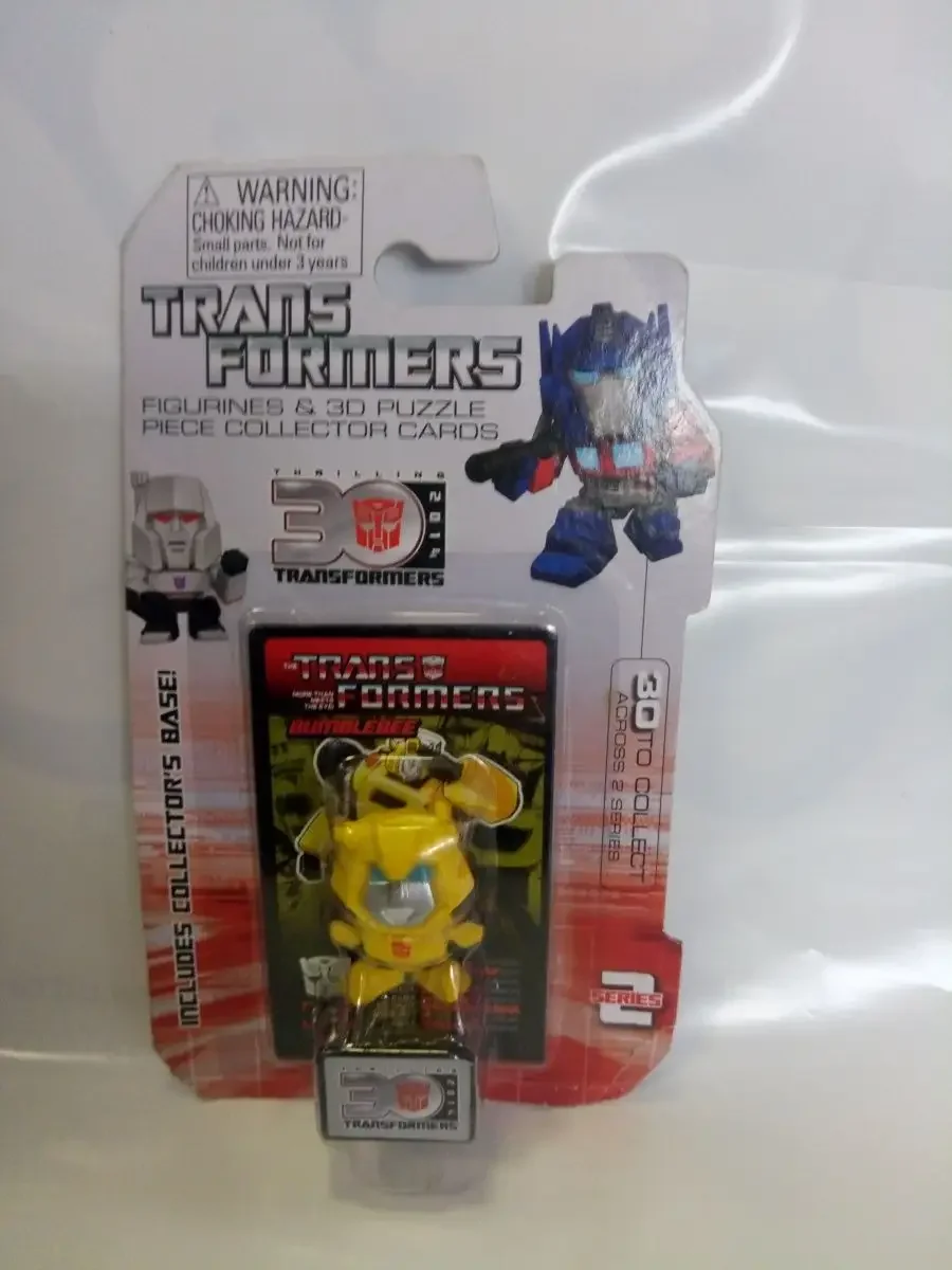 Фигурка коллекционная Transformers Bumblebee 16/30 4 см