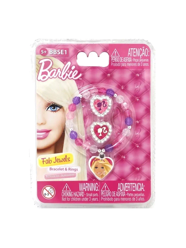 Набор украшений Intek 2 кольца и браслет Barbie BBSE1C/1111271