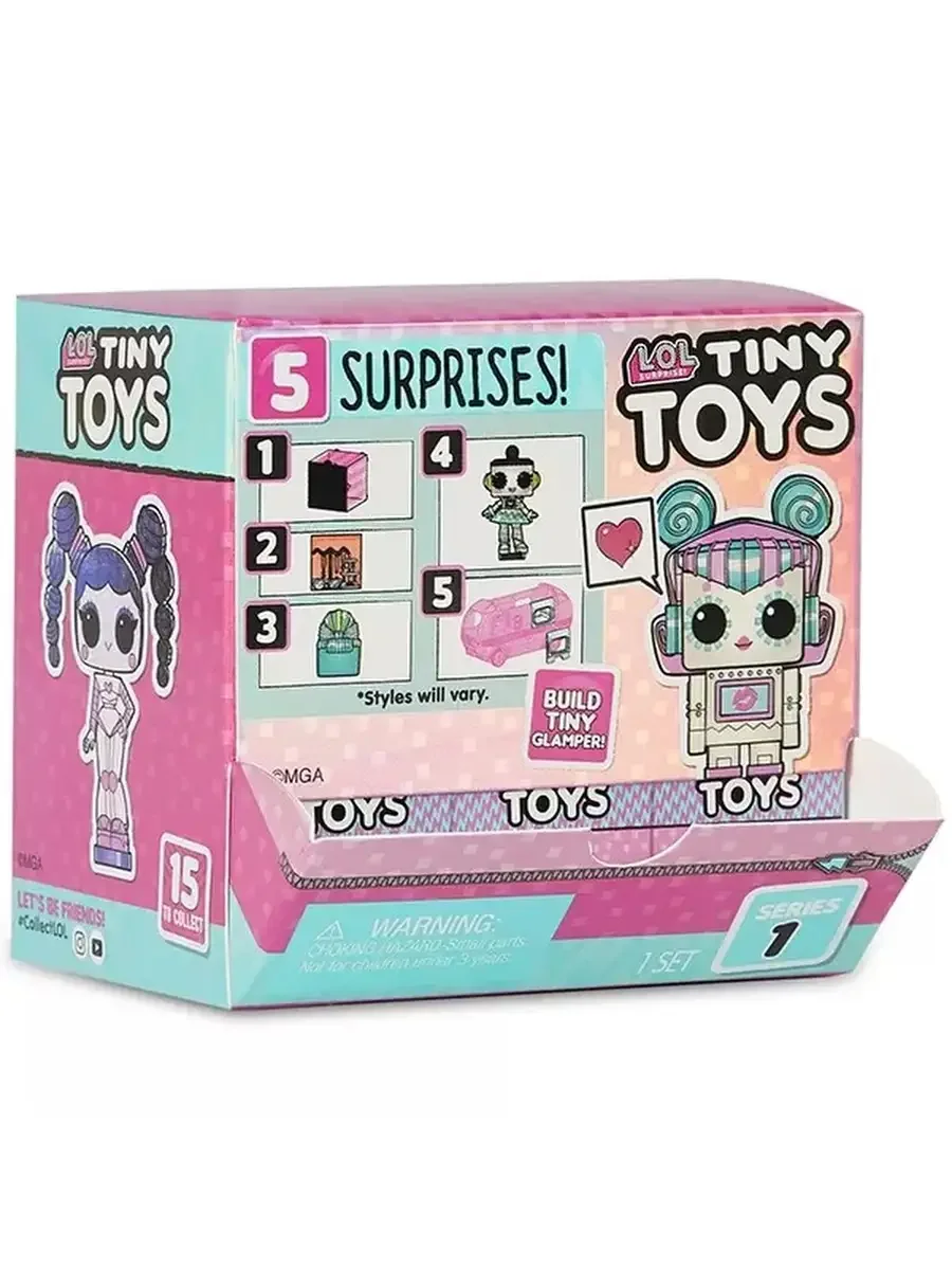 Фигурка Tiny Toys L.O.L. Surprise 565796 в ассортименте