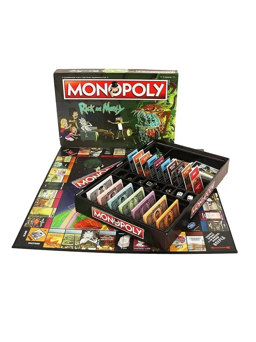 Настольная игра Winning Moves Monopoly Rick and Morty