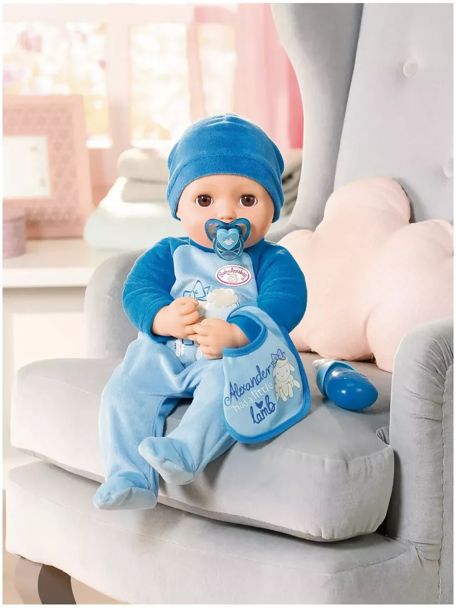 Кукла-мальчик Baby Annabell многофункциональная, 43 см