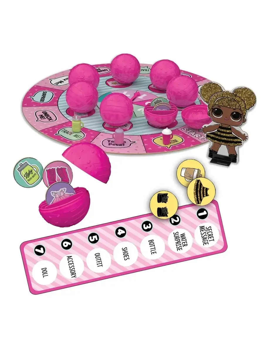 Игра настольная Spin Master L.O.L. Задания-сюрпризы 6042059