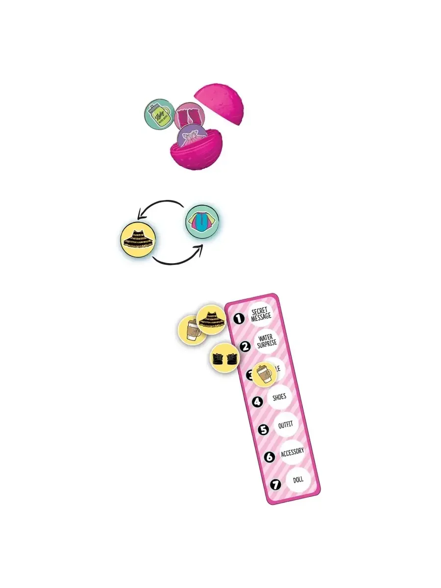 Игра настольная Spin Master L.O.L. Задания-сюрпризы 6042059