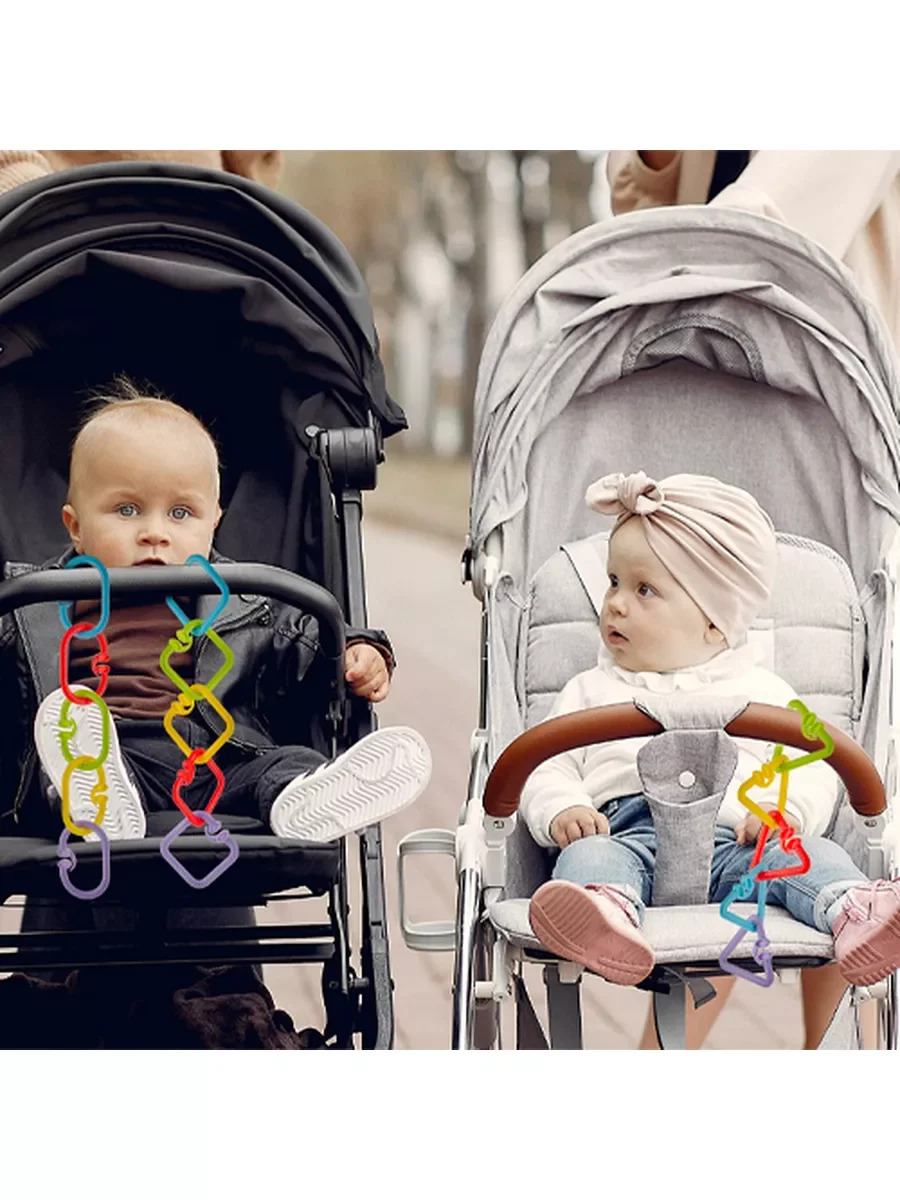 Набор из 5 треугольных многофункциональных колец BabyJem