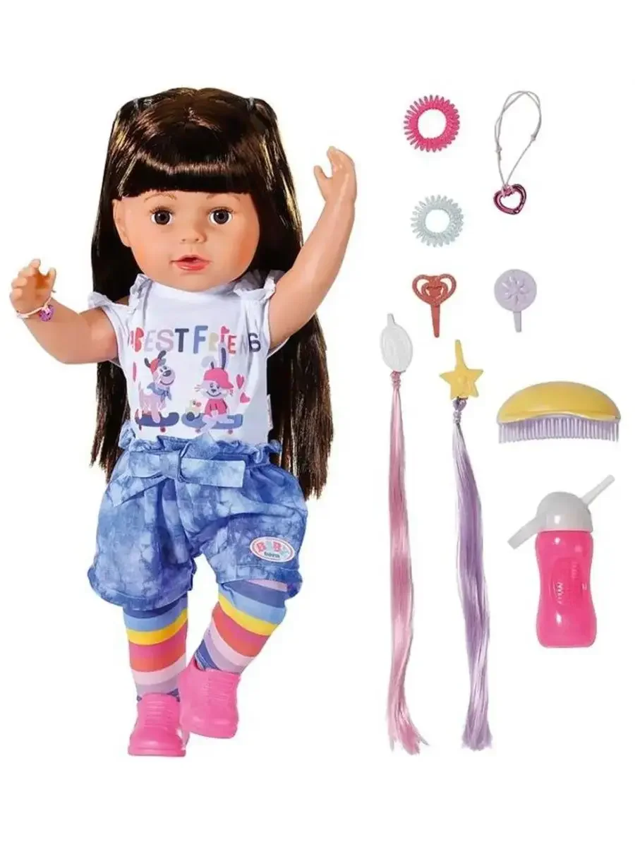 Кукла Baby born Сестричка Брюнетка 2022, 830-352