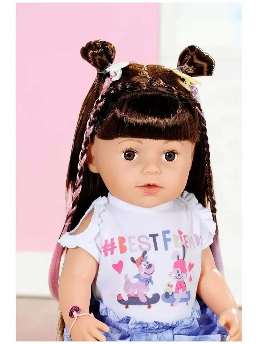 Кукла Baby born Сестричка Брюнетка 2022, 830-352