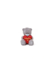 Мишка Тедди с сердцем Valentine 18 см G01W3513