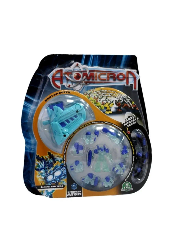 Atomicron Набор фигурок Nitrogen Atom General Sub Zero танк синий 12шт