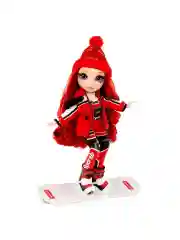 Кукла Rainbow High Руби Андерсон - Ruby Anderson Красная Зимняя мода Winter Break Fashion