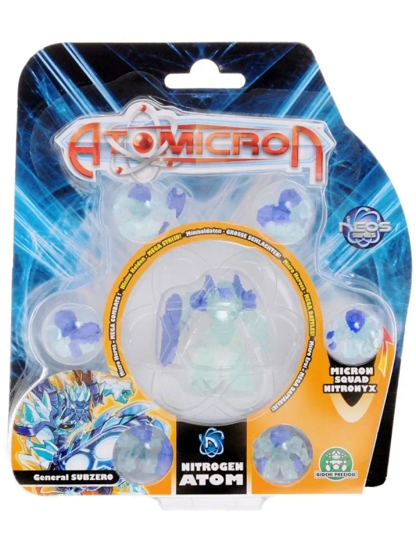 Atomicron Игровой набор Nitrogen Atom General Subzero 7 шт