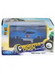 Металлическая модель Welly 1969 Pontiac GTO 1:38