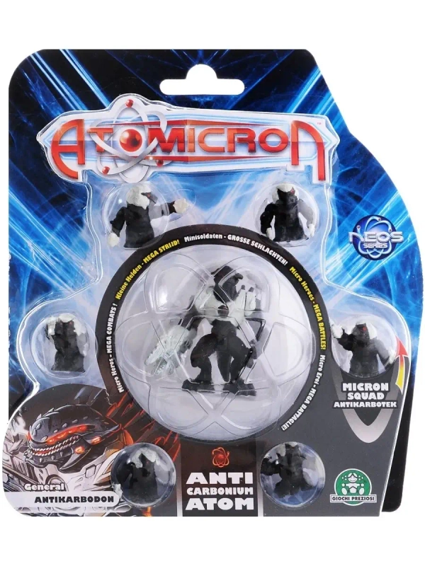 Atomicron Набор фигурок Anticarbonium Atom General Antikarbodon