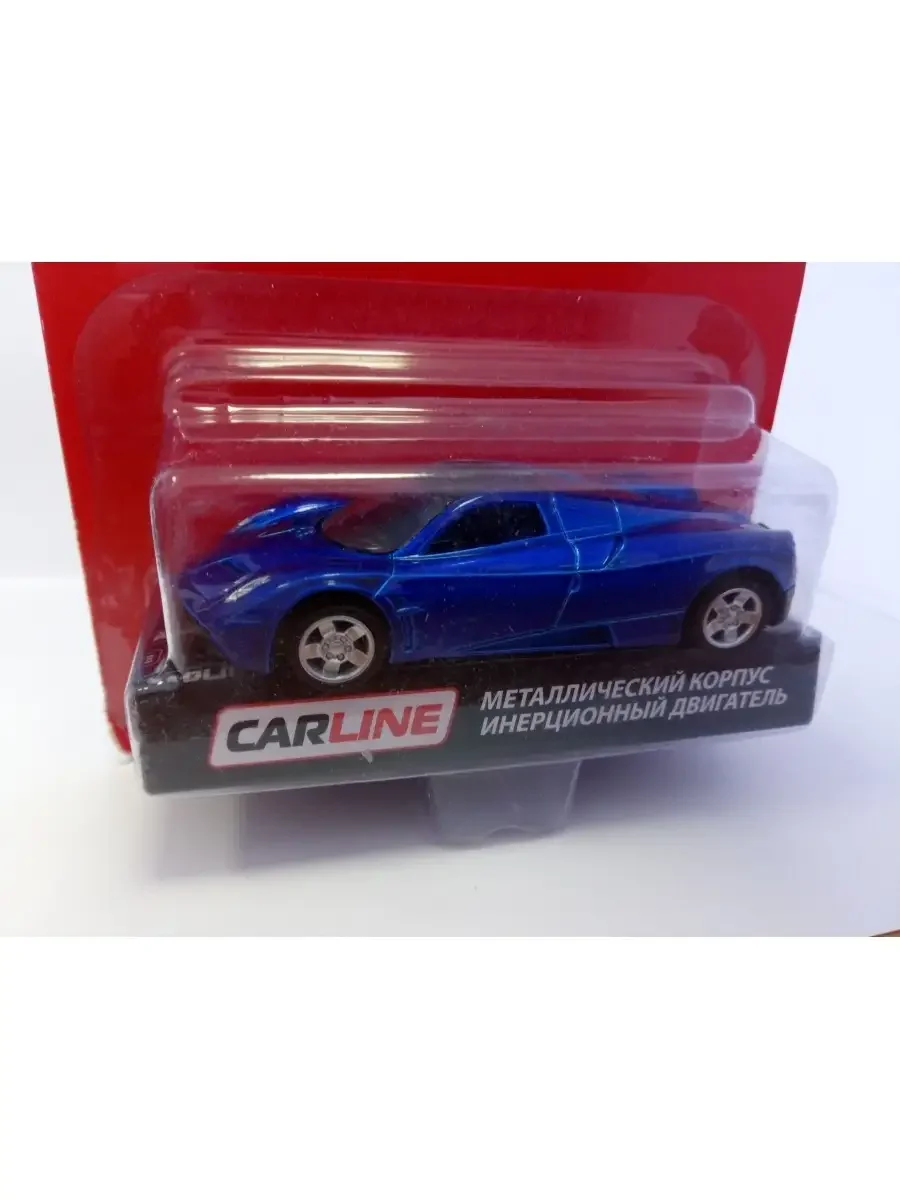 Машинка CARLINE, 1:64, GT9349, металл, инерционная, в блистере