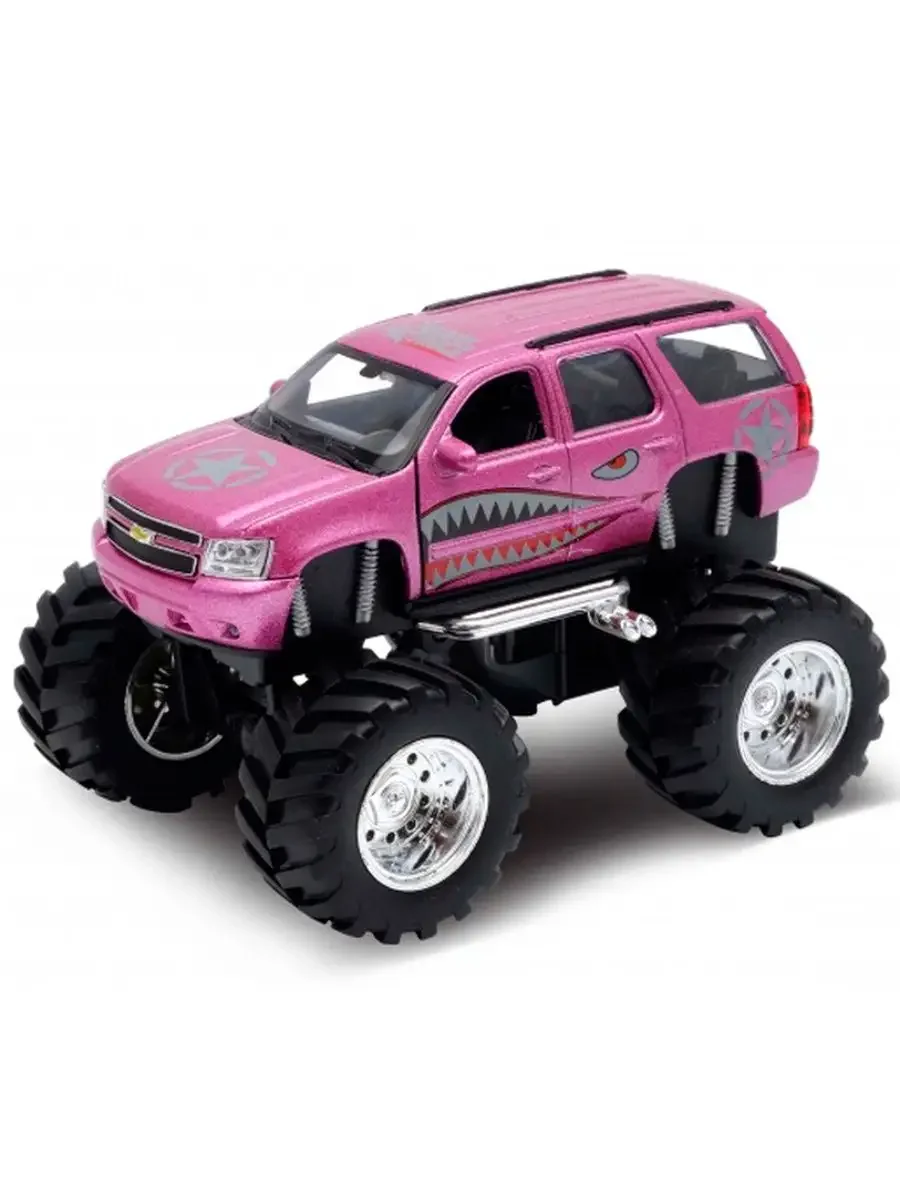 Машина Welly Chevrolet Tahoe 2008 Monster Truck 47002S-GW