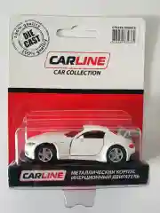 Машинка CARLINE, 1:64 металл, инерционная