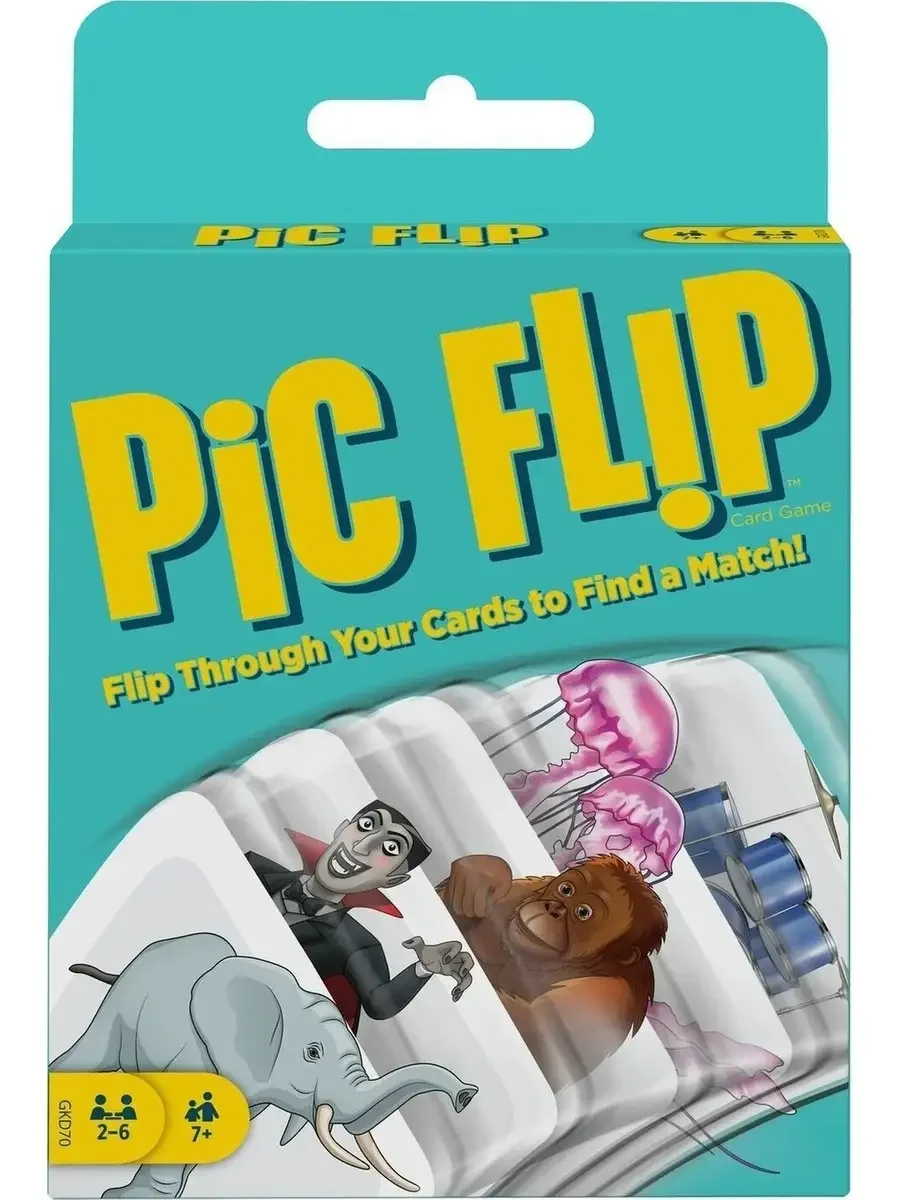 Настольная игра Mattel Games Pic Flip, GKD70