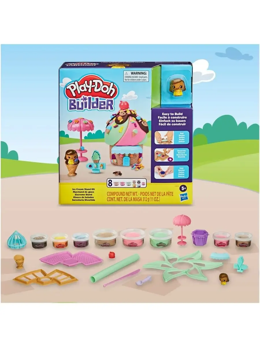 Игровой набор Play-Doh Кафе-мороженое E90405L0