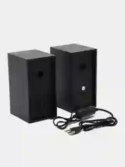 Perfeo колонки "CABINET" 2.0, мощность 2х3 Вт (RMS), чёрн дерево, USB