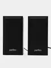 Perfeo колонки "CABINET" 2.0, мощность 2х3 Вт (RMS), чёрн дерево, USB