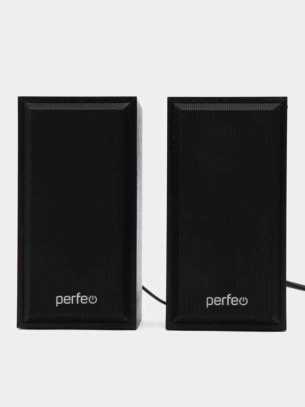 Perfeo колонки "CABINET" 2.0, мощность 2х3 Вт (RMS), чёрн дерево, USB