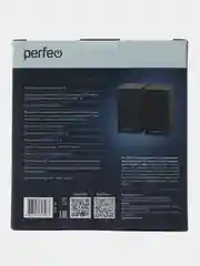 Perfeo колонки "CABINET" 2.0, мощность 2х3 Вт (RMS), чёрн дерево, USB