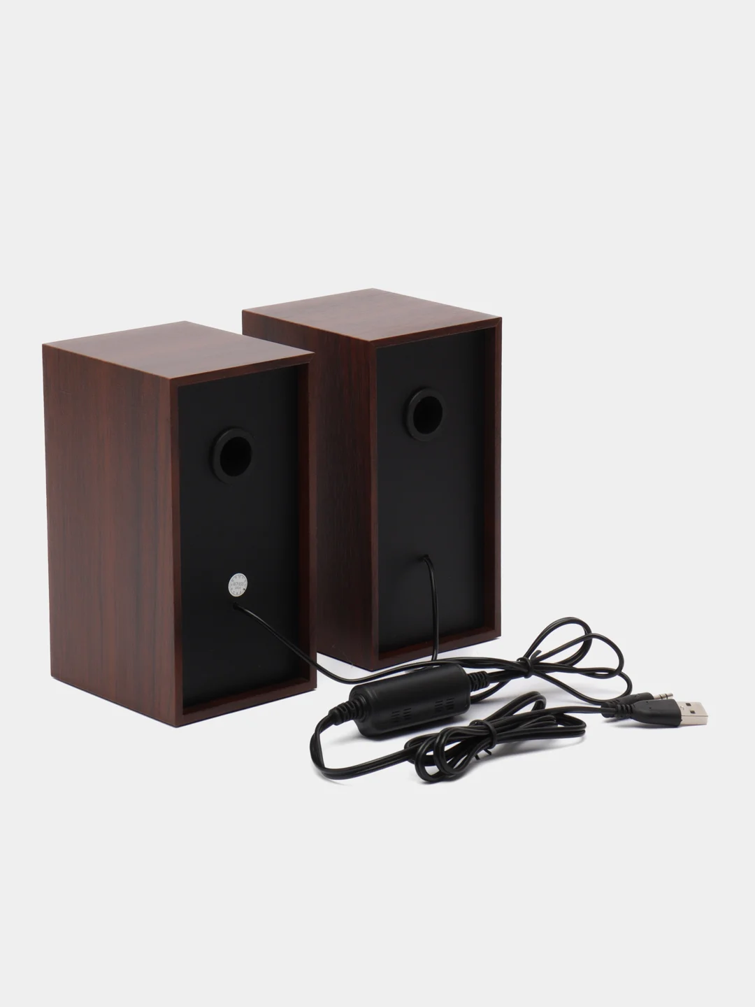 Perfeo колонки "CABINET" 2.0, мощность 2х3 Вт (RMS), бук дерево, USB