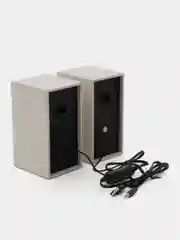 Perfeo колонки "CABINET" 2.0, мощность 2х3 Вт (RMS), махагон, USB
