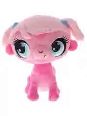 Littlest Pet Shop Мягкая игрушка Зверушка Минка цвет фуксия 20 см