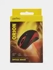 Красный perfeo мышь оптическая "ORION", 3 кн, DPI 1000, USB, чёрно-красный/чёрно-серый/чёрно-синий
