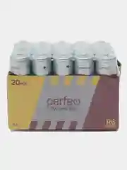 Батарейки солевые пальчиковые АА Perfeo R6 20 штук