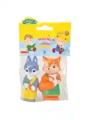 Затейники Набор игрушек для ванной Лисичка и Зайка