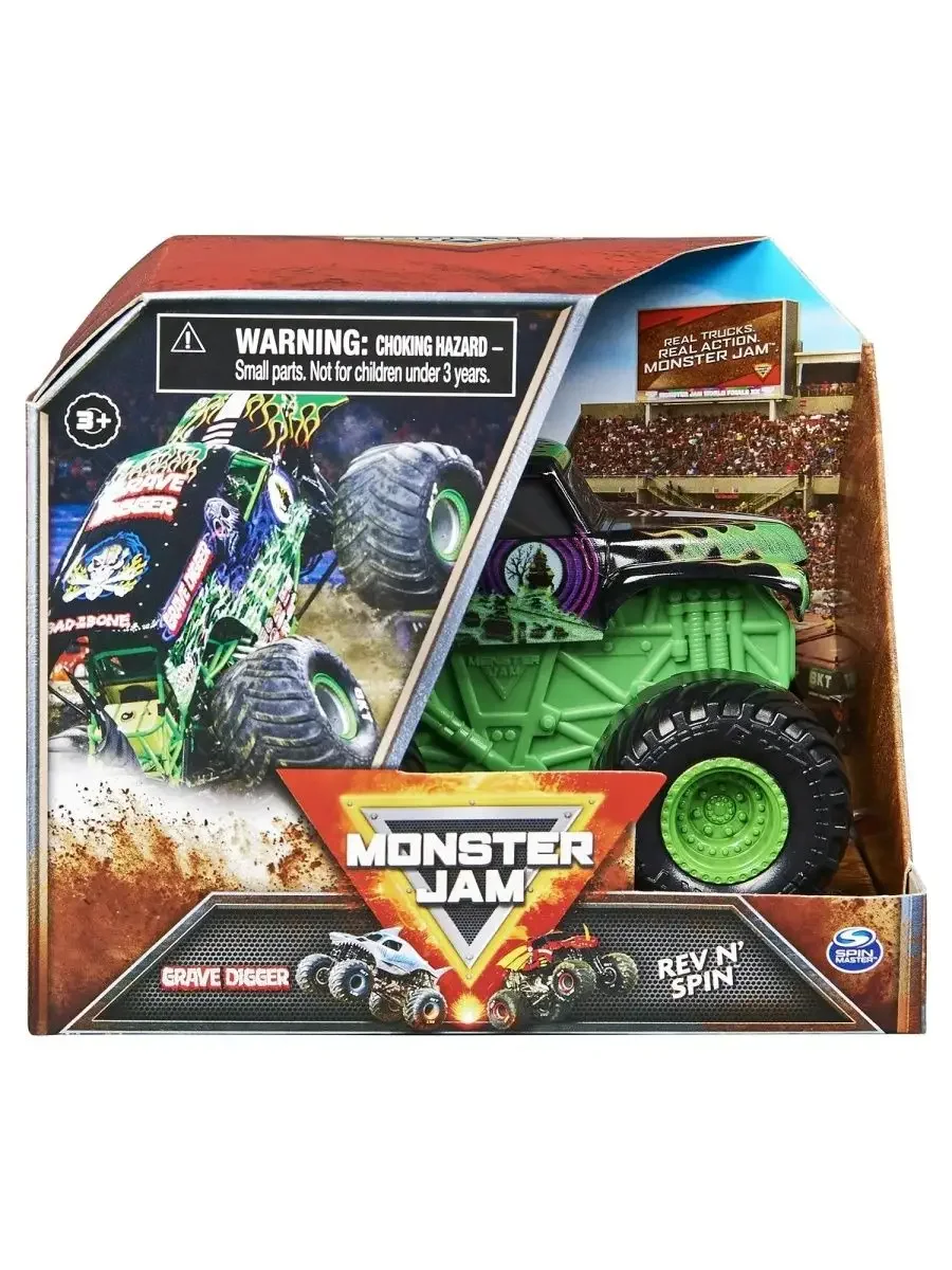 Машинка Monster Jam 1:43 Grave Digger 6063896