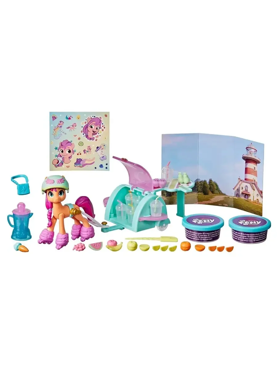 Набор игровой My Little Pony Пони фильм Сияющие сцены Санни F2934