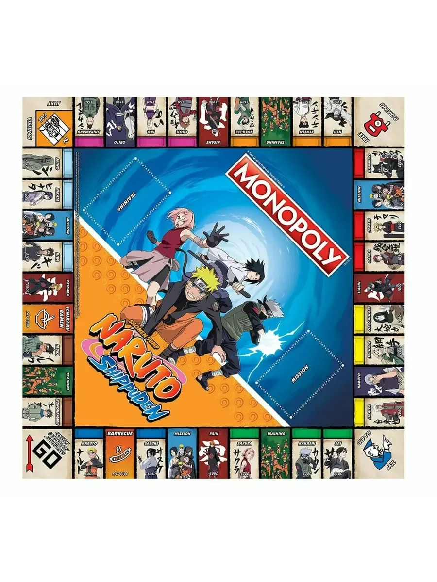 Настольная игра Winning Moves Наруто на русском языке