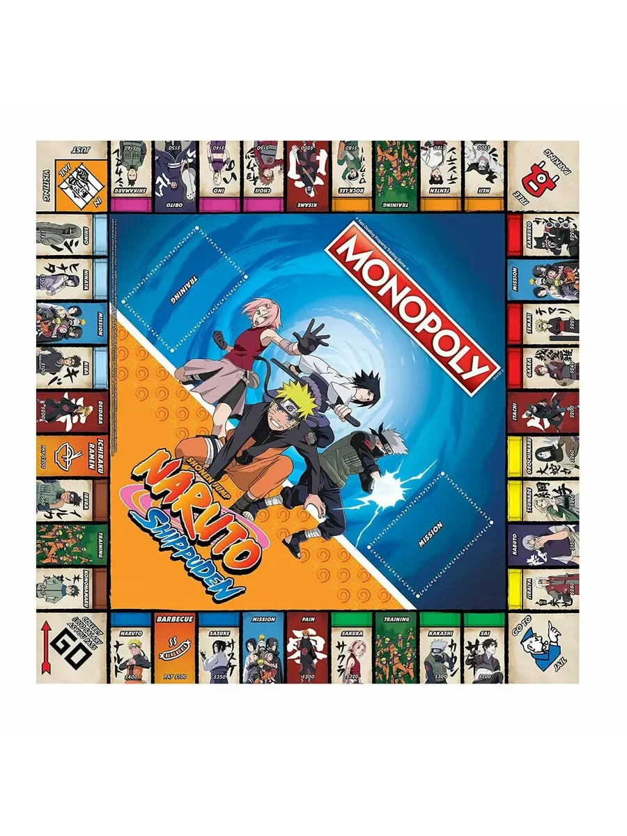Настольная игра Winning Moves Наруто на русском языке
