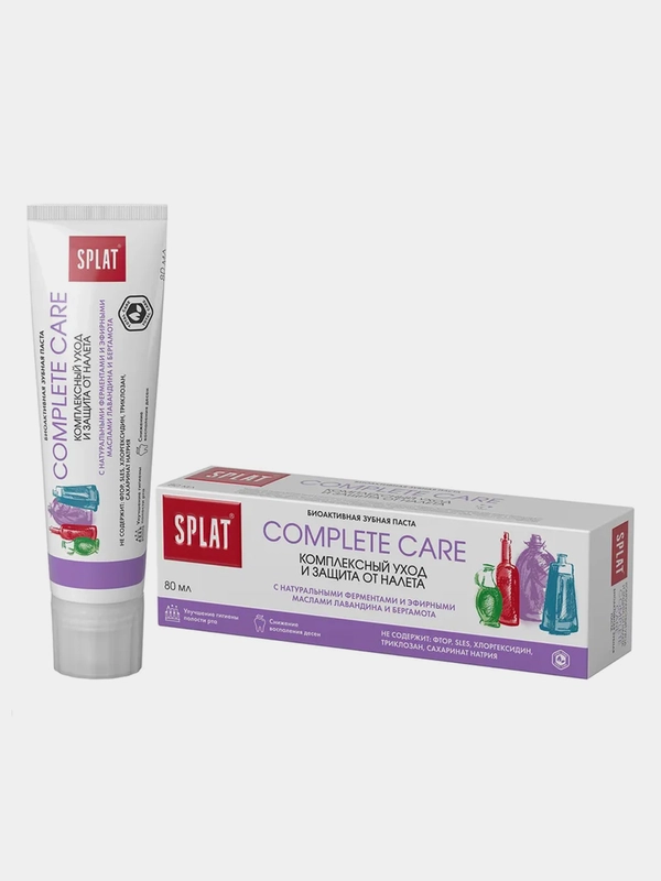 Зубная паста SPLAT Complete Care, защита от налета, 80 мл