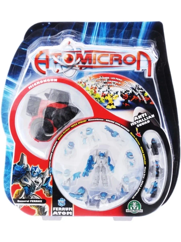 Atomicron Игровой набор Ferrum Atom General Ferrox 12 шт цвет пушки черный