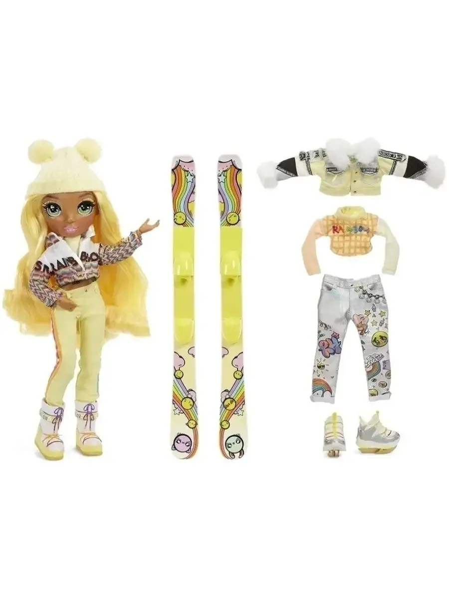 Кукла Winter Break Fashion Doll-Sunny Madison (лыжи, одежда, обувь, аксессуары)