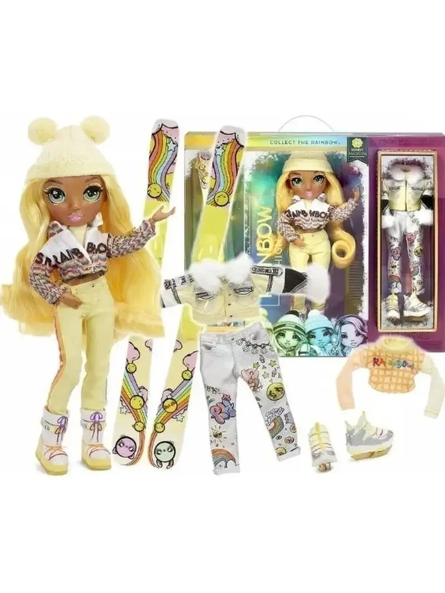 Кукла Winter Break Fashion Doll-Sunny Madison (лыжи, одежда, обувь, аксессуары)